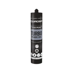 Adhesivo de montaje rápido Quiadsa Turbo Blanco 290 ml | Alta adherencia
