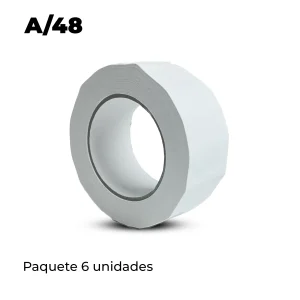 Precinto Blanco Ancho 48 mm Bersumi | Largo 132 metros